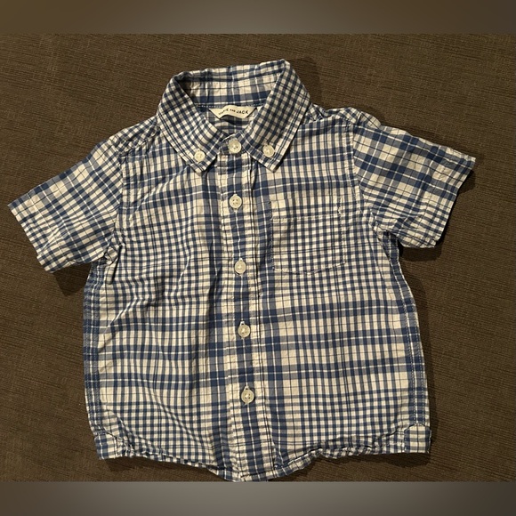 Janie and Jack Other - Janie and Jack Baby Boy Plaid Button up shirt 6-12mo